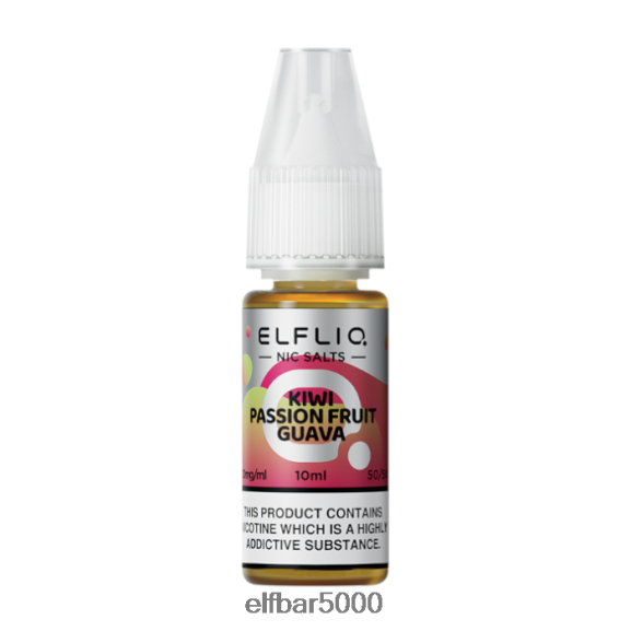 ELFBAR elfliq kiivi passionhedelmän guava nic suolat - 10ml-10mg/ml 6R28V2209 | Elf Bar 5000 Sweet Menthol