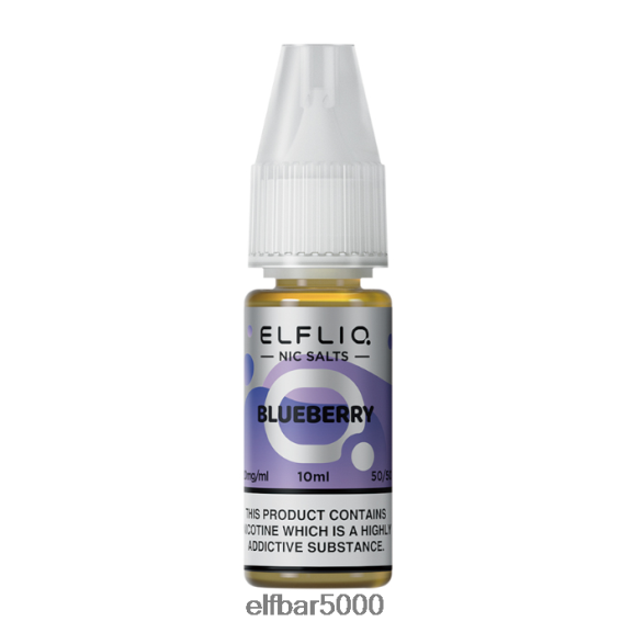 ELFBAR elfliq mustikka nic suolat - 10ml-10mg/ml 6R28V2215 | Elf Bar Suomi