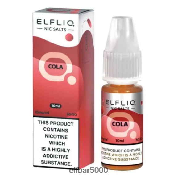 ELFBAR elfliq nic -suolat - cola - 10ml-10mg/ml 6R28V2194 | Elf Bar Vape Hinta