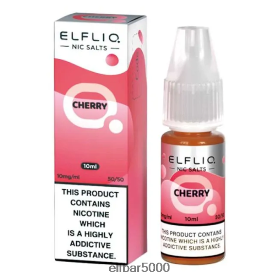 ELFBAR elfliq nic -suolat - kirsikka - 10 ml-10 mg/ml 6R28V2199 | Elfbar Bc5000 Ebdesign