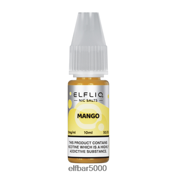 ELFBAR elfliq nic -suolat - mango - 10ml-20 mg/ml 6R28V2189 | Elf Bar 5000 Sweet Menthol