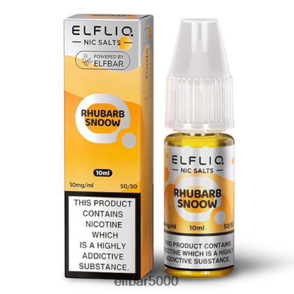 ELFBAR elfliq nic -suolat - raparperilumi - 10 ml-20 mg/ml 6R28V2172 | Elf Bar 5000 Nicotine