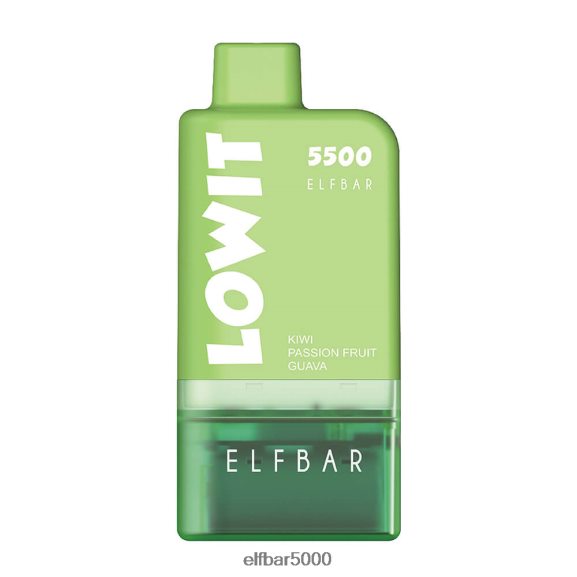 ELFBAR esitäytetty pod kit lowit 5500 2%nic 6R28V2426 | Elf Bar 5000 Europe kiivi passionhedelmä guava