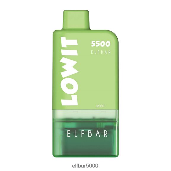 ELFBAR esitäytetty pod kit lowit 5500 2%nic 6R28V2429 | Elf Bar 5000 Sweet Menthol Minttu