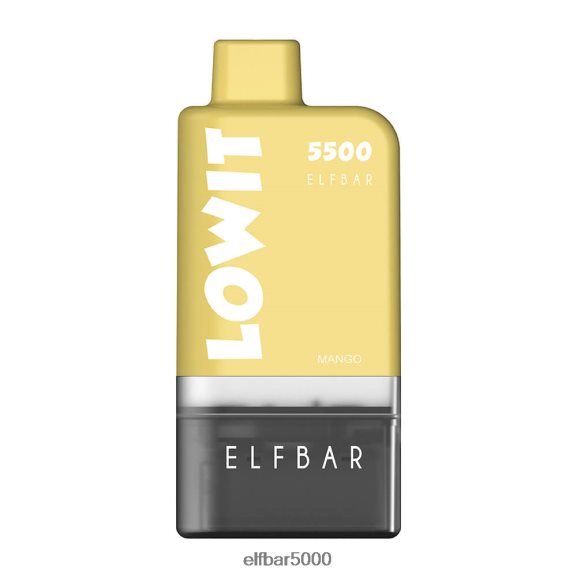 ELFBAR esitäytetty pod kit lowit 5500 2%nic 6R28V2435 | Elf Bar Suomi mango