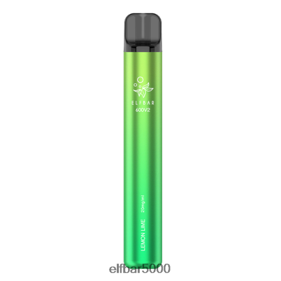 ELFBAR 600v2 kertakäyttöinen vape - 20mg 6R28V215 | Elf Bar Suomi Sitruuna lime