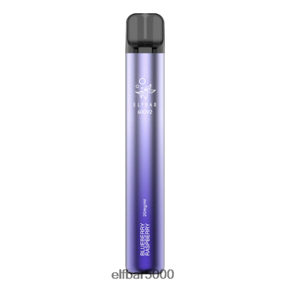 ELFBAR 600v2 kertakäyttöinen vape - 20mg 6R28V216 | Elf Bar 1500 Suomi mustikka vadelma