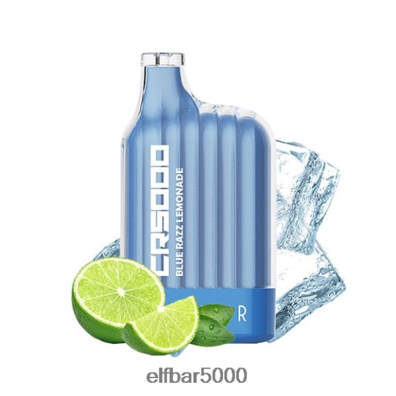 ELFBAR cr5000 kertakäyttöinen vape 5000 suihketta 6R28V2331 | Elf Bar 5000 Bc sininen razz-limonadi