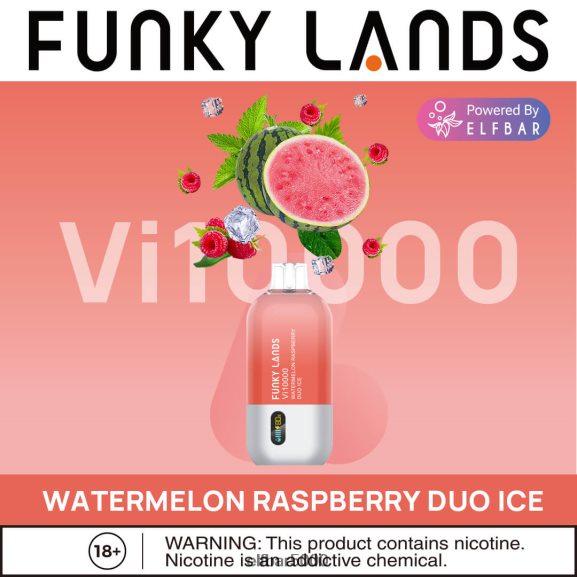 ELFBAR funky lands kertakäyttöinen vape vi10000 suihke 6R28V2462 | Elf Bar 5000 Suomi vesimeloni vadelma duo jää