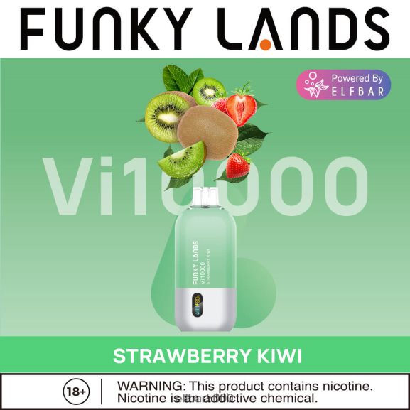 ELFBAR funky lands kertakäyttöinen vape vi10000 suihke 6R28V2463 | Elf Bar 5000 mansikka kiivi