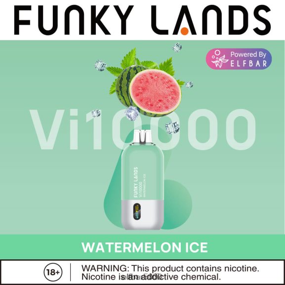 ELFBAR funky landsin paras maku kertakäyttöinen vape vi10000 iced -sarja 6R28V2455 | Elf Bar Suomi Sitruuna lime