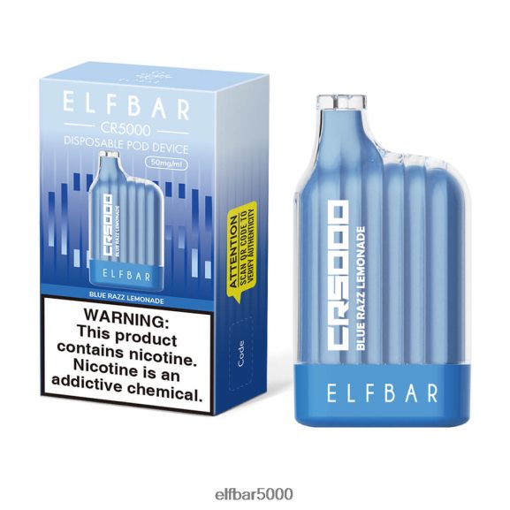 ELFBAR paras maku kertakäyttöinen vape cr5000 blue razz 6R28V2321 | Elf Bar 5000 Hinta sininen razz-limonadi